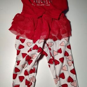 Carter's Infant Girl Valentine Outfit